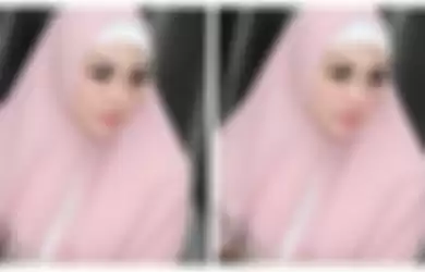 Celine evanelista tampil berhijab