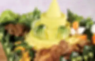 Bak Puncak Mahameru Tempat Semayam para Dewa yang Dipindahkan dari India untuk Stabilkan Pulau Jawa Seperti dalam Kitab Peninggalan Majapahit, Beginilah Filosofi Tumpeng  dan Cara Potong yang Benar