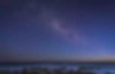 Fenomena  Aurora Australis di Freycinet, Tasmania 