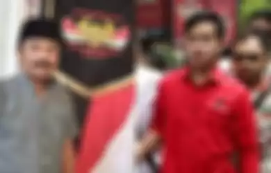 Calon Wali Kota Solo dari perseorangan, Bagyo Wahono dan Calon Wali Kota Solo dari PDIP, Gibran Rakabuming Raka. 