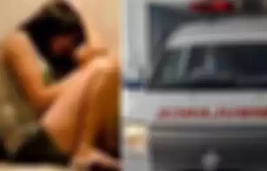 Ilustrasi pasien covid-19 yang diperkosa sopir ambulans yang hendak membawanya ke rumah sakit.