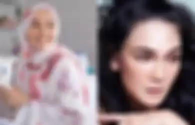 Tangis Luna Maya Pecah Hingga Ngaku Dirinya Banyak Dosa Stelah Dengar Kisah Hijrah Dewi Sandra yang Mengumpamakan Dirinya Pengemis: Kita Menjatuhkan Diri Kita