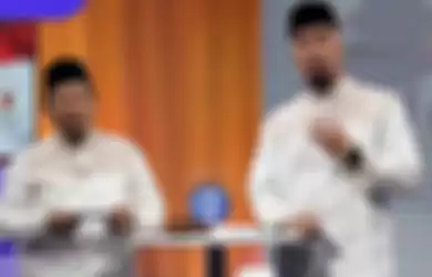 Ahmad Dhani ketika debat Pilkada Kabupaten Bekasi.