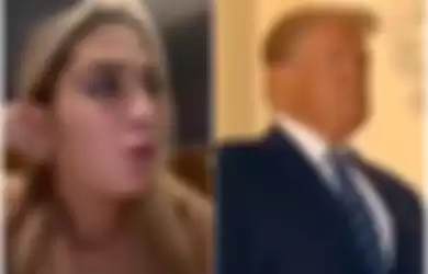 Video Donald Trump nampak sesak napas bikin heboh, putri seorang Penasihat Presiden AS kaor-koar soal kesehatan Trump.