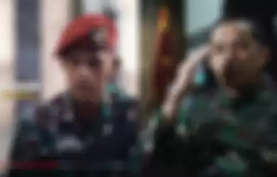 Serda Faisal Husein dan Kadispen Brigjen TNI Nefra Firdaus