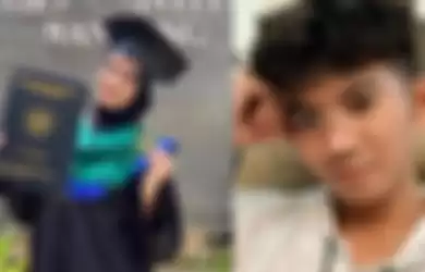 Tak Terlihat Batang Hidungnya di Momen Bahagia sang Istri, Ini yang Dilakukan Rizki D'Academy Saat Nadya Wisuda, Netizen: Adem Liatnya...