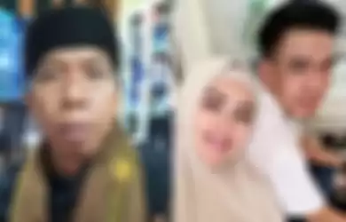 Kiwil dan Meggy Wulandari yang sedang bersama suami barunya.