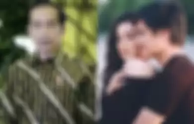 Tak tinggalkan suami meski nayris dilanda kebangkrutan, begini pesan Jokowi untuk rumah tangga Kevin Aprilio dan Vicky Melanie