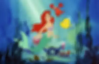 Ilustrasi film Disney, The Little Mermaid