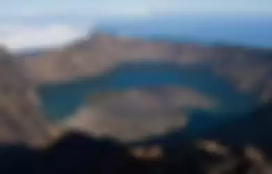 Pemandangan di kawasan Gunung Rinjani