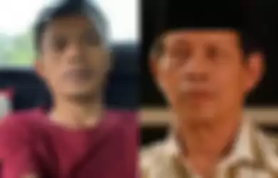 Viral Ade Londok Tarik kursi Malih Tong Tong hingga terjatuh.