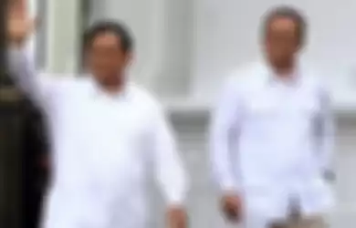 Menteri Pertahanan Prabowo Subianto dan Edhy Prabowo 