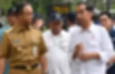 Anies Baswedan doakan Presiden Jokowi agar diberi kemudahan hadapi pandemi Covid-19.