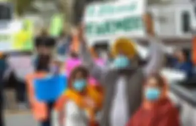 'Hidup Revolusi,' Ribuan Petani di India Bangkit Melawan PM Narendra Modi: 'Modi Ingin Menjual Tanah Kami'