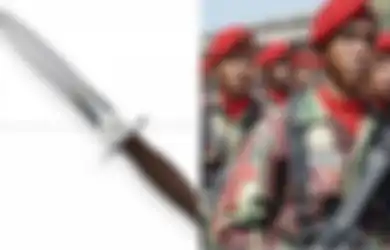 Tak Sembarangan, Keganasan Pisau Berbilah Dua Andalan Kopassus Telah Diakui Dunia, Sekali Libas Pastikan Musuh Sekarat