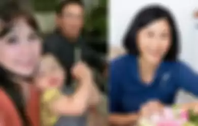 Ahok dan Puput Nastiti Devi menikmati waktu bersama putranya, Yosafat, Veronica Tan justru sibuk jualan daging.