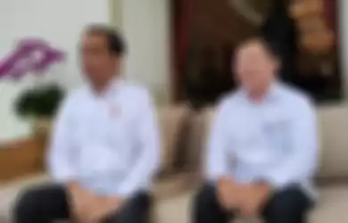 Presiden Joko Widodo bersama  Terawan Agus Putranto di Istana Kepresidenan, Jakarta, Senin (2/3/2020).