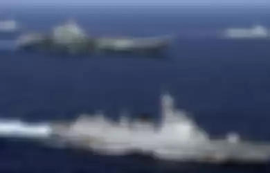 (Ilustrasi) Keciduk Armada Tiongkok Terabas Masuk Laut China Selatan dengan Kapal Perusak, AS Balik Ngotot Koar-koar Kapalnya Tak Didepak China 