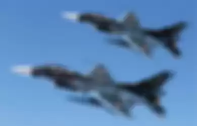 Ilustrasi - pesawat F-2 tanpa awak