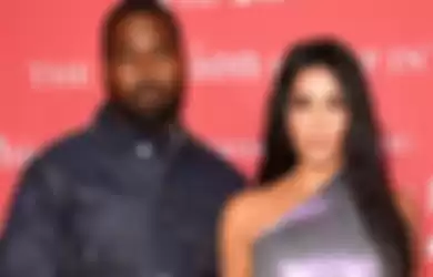 Kanye West dan Kim Kardashian West.