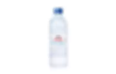 Botol air mineral Evian rancangan Virgil Abloh