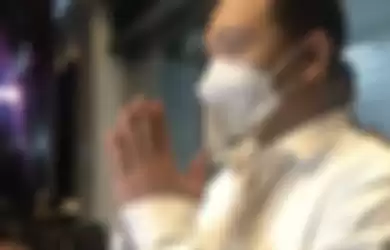 Michael Yukinobu de Fretes setelah menjalani pemeriksaan kasus video syur 19 detik di Ditreskrimsus Polda Metro Jaya, Senin (4/1/2021).