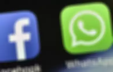 Logo Facebook dan Whatsapp