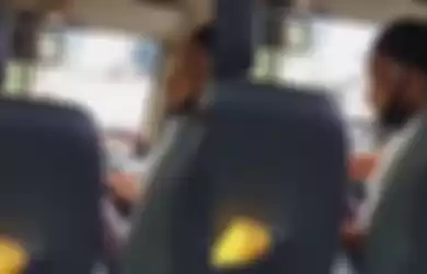 Viral video, seorang menumpang ngotot marah-marah hanya mau bayar angkot Rp 200 saja.