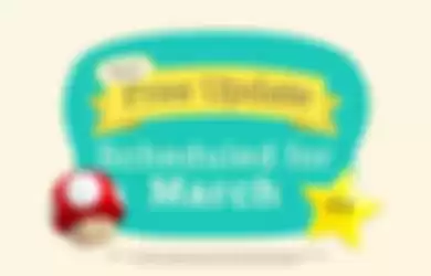 Tanda-tanda update event tema Super Mario di Animal Crossing