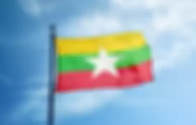 Ilustrasi - Bendera Myanmar