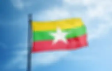 Ilustrasi - Bendera Myanmar