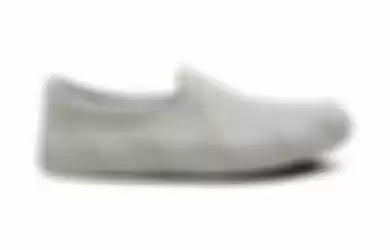 Sepatu slip on Rafheoo canvas off-white