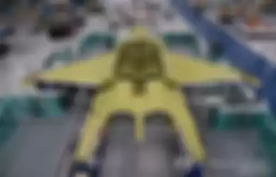 ILUSTRASI. Korea Selatan sedang dalam tahap akhir untuk merakit prototipe jet tempur KF-X.