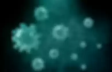 Ilustrasi virus corona.