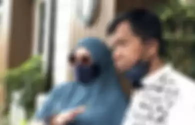 Kiwil dan Rohimah di Pengadilan Agama Jakarta Selatan, Rabu (10/2/2021).