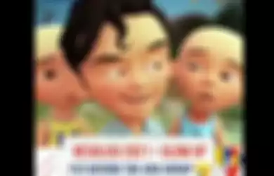 Viral Fizi Pamer Rambut Baru ke Upin Ipin