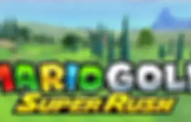 Logo dari Mario Golf: Super Rush yang bakal segera dirilis oleh Nintendo