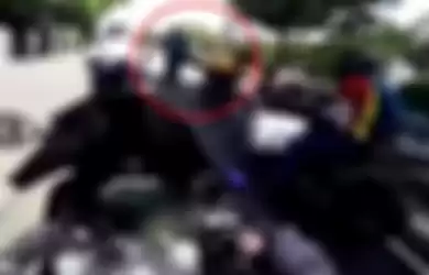 Ini Dia Video Detik-detik Paspampres Tendang Pengendara Moge di Wilayah RIng 1, Netizen: Udah Syukur Nggak Ditembak!