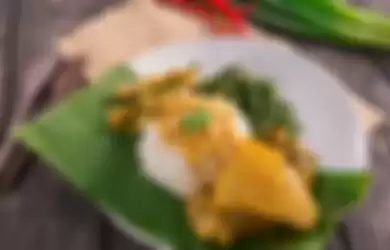 Sajian Nasi Padang.
