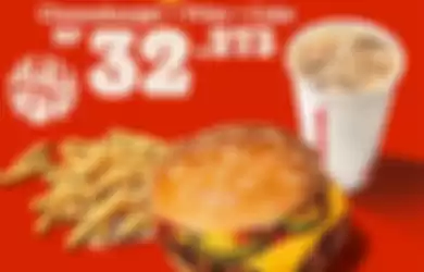 Promo Burger King Maret 2021, Dapatkan Diskon Makanan Mulai Rp19 ribu