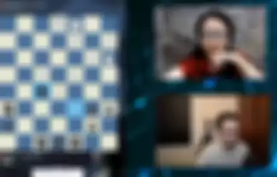 Irene Kharisma Sukandar bertanding catur bersama Gotham Chess  pada (31/3/2021) dalam Youtube Live Streaming di Kanal Irene Sukandar 