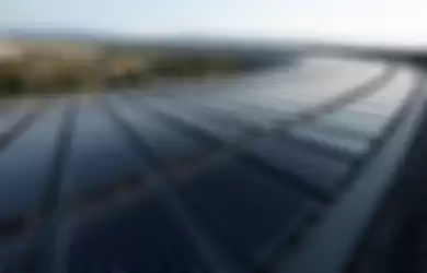 Panel surya milik Apple