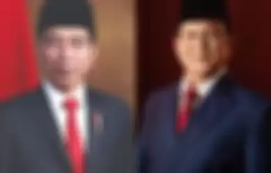 Presiden Joko Widodo dan Menhan Prabowo Subianto