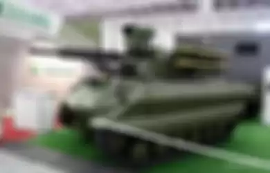 Ilustrasi Uran-9, Tank tempur tanpa awak yang diproduksi Rusia