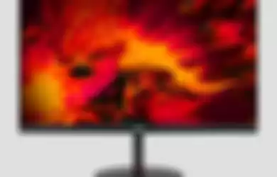 Monitor Acer Nitro XV252Q F nampak depan