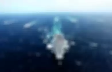 Kelompok tugas kapal induk Shandong China memulai latihan rutin di Laut China Selatan, Minggu (2/5/2021).