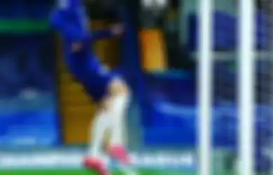 Tangkapan layar dari gol Timo Werner saat melawan Real Madrid di leg kedua semifinal Liga Champions 2021