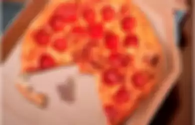 Gambar ilustrasi pizza.