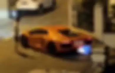 Lamborghini Geber-geber Komplek Perumahan di Medan