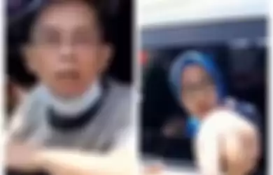 Viral video pemudik ngamuk-ngamuk ke petugas usai disuruh putar balik.